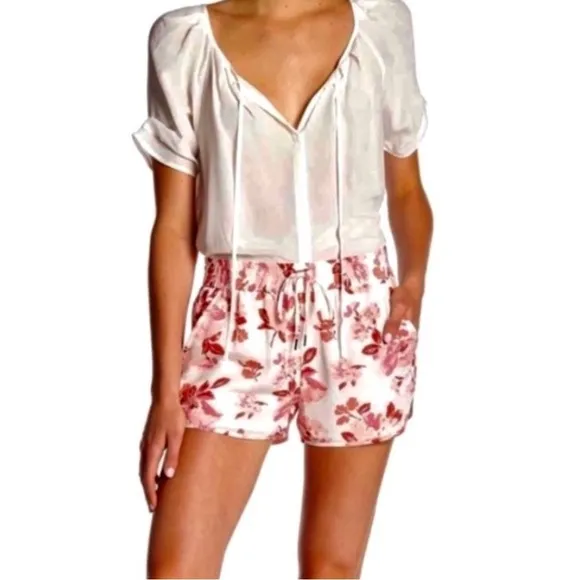Joie Layana Silk Shorts