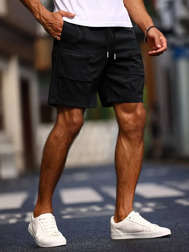 Joseph Men's Casual Shorts with Zipper Pocket