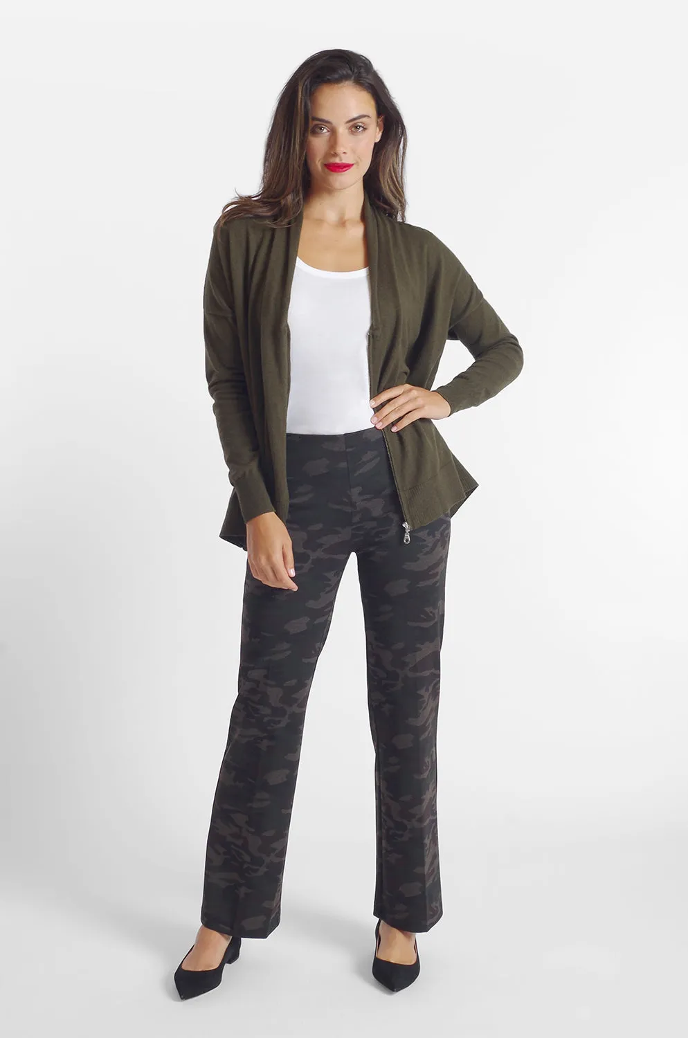 Jules Pant - Knit Print: FINAL SALE