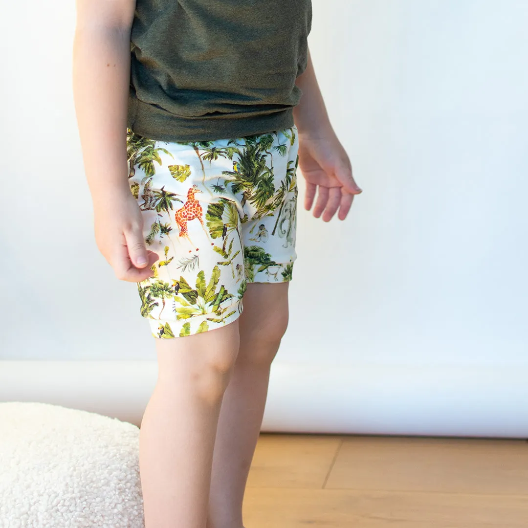 Jungle Grow-With-Me Shorts