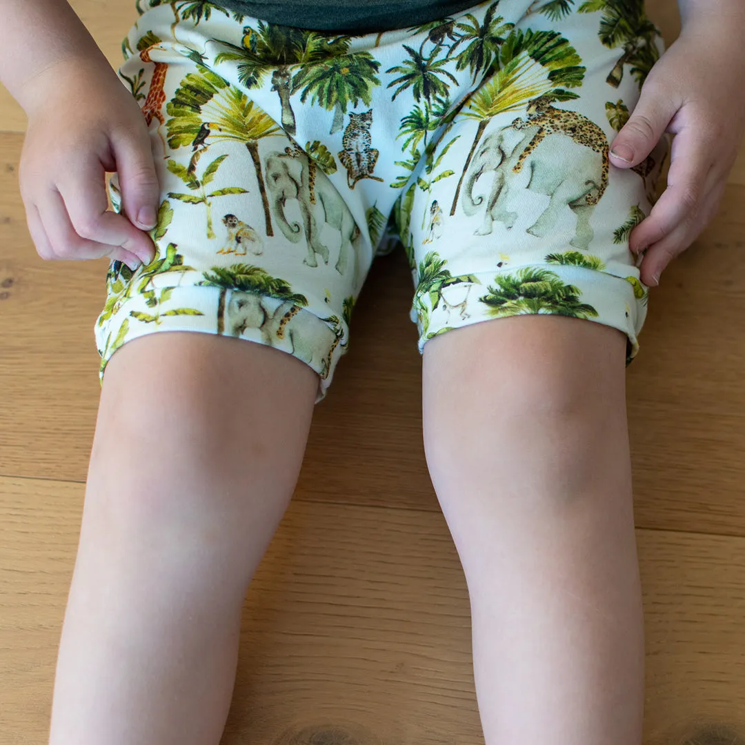 Jungle Grow-With-Me Shorts