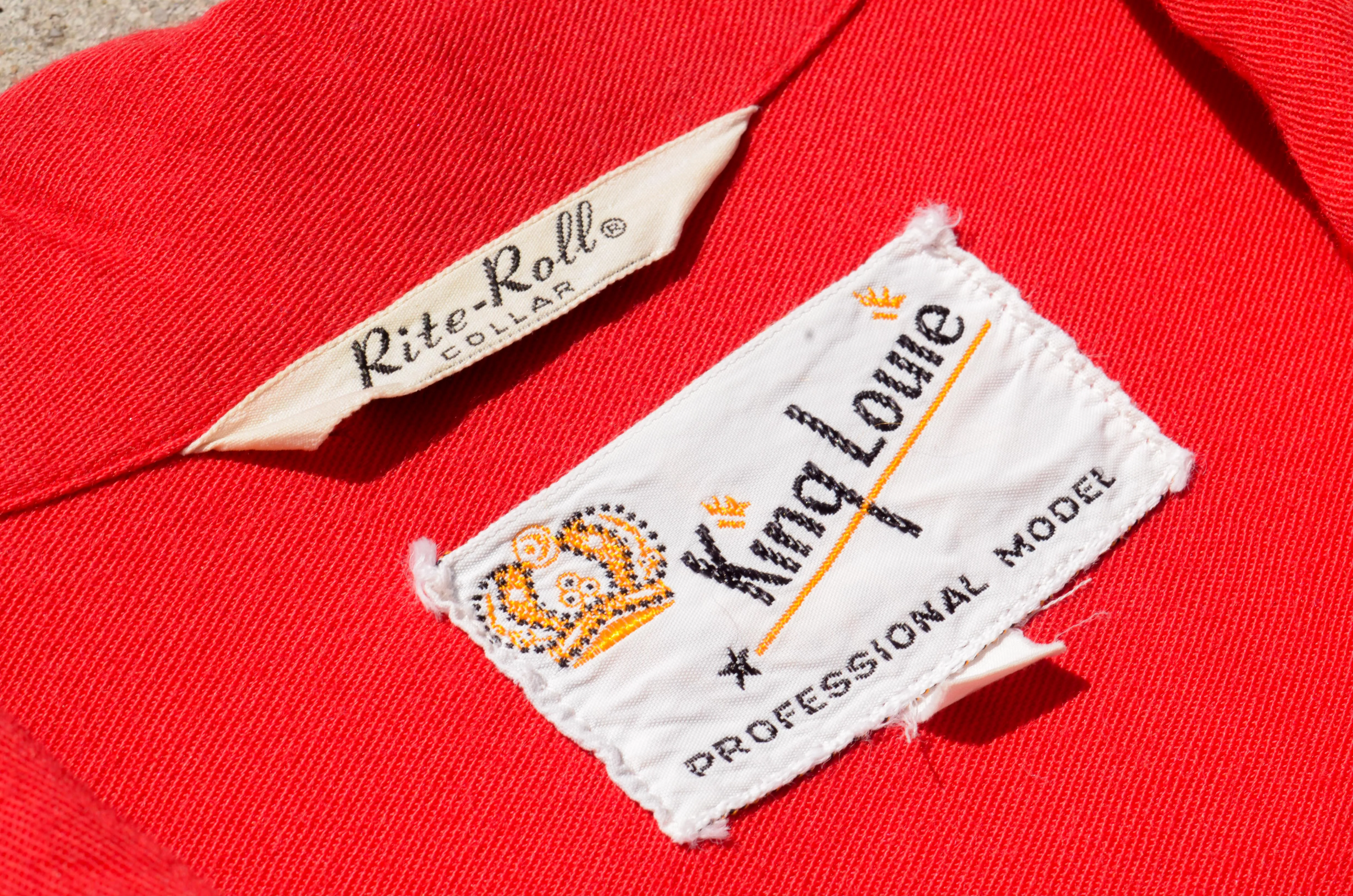King Louie - Rayon Gabardine Loop Collar Bowling Shirts