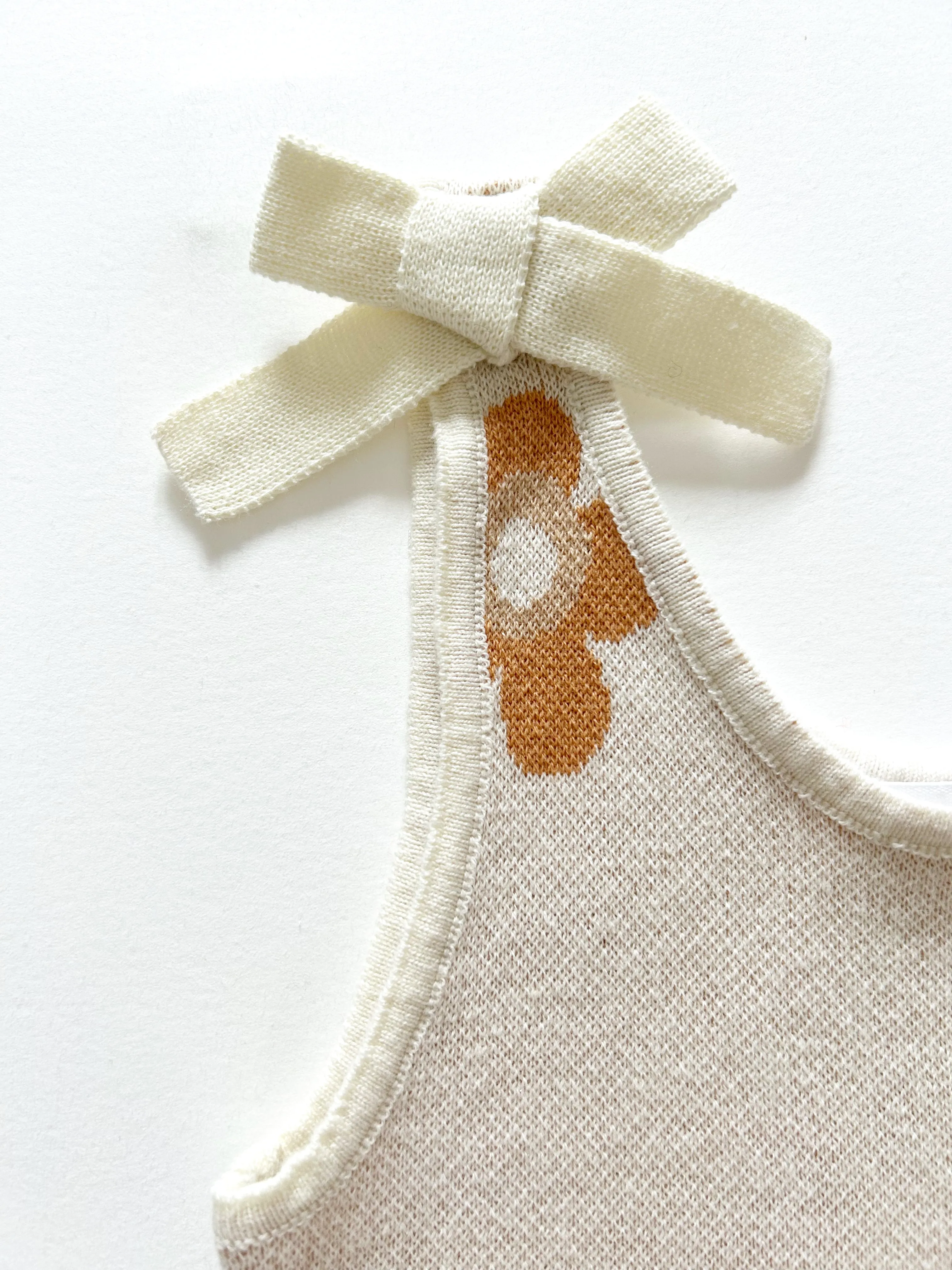 Knit Romper | Wild bloom