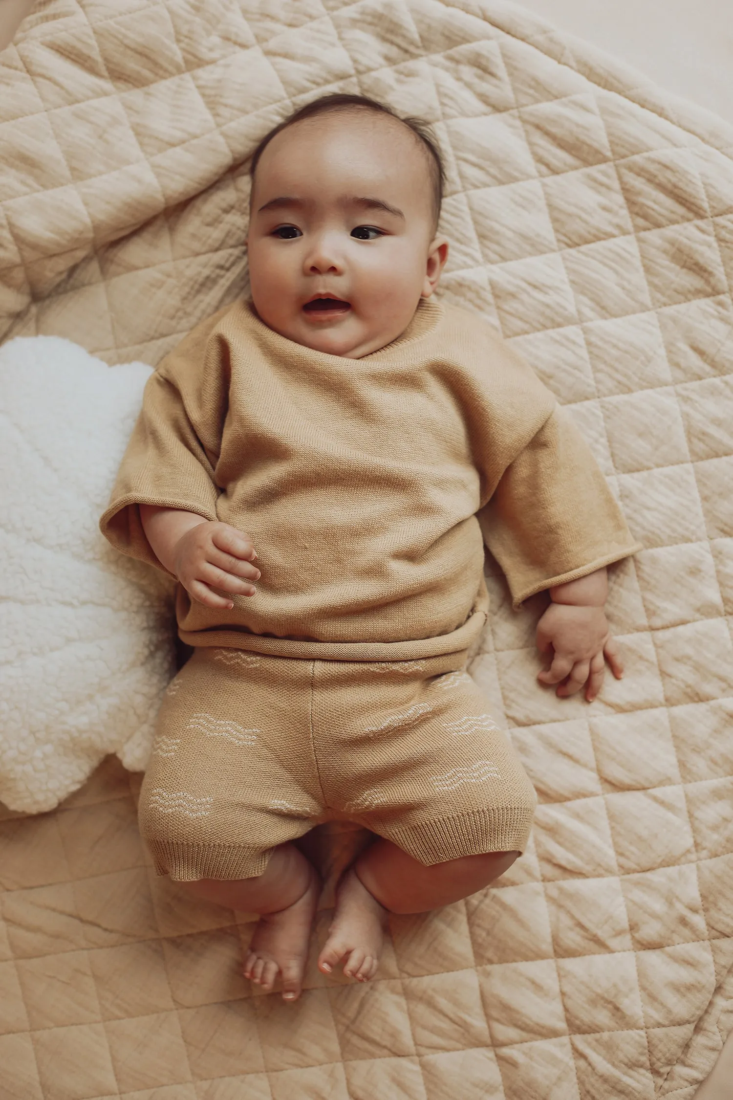 Knitted Shorts | Waves