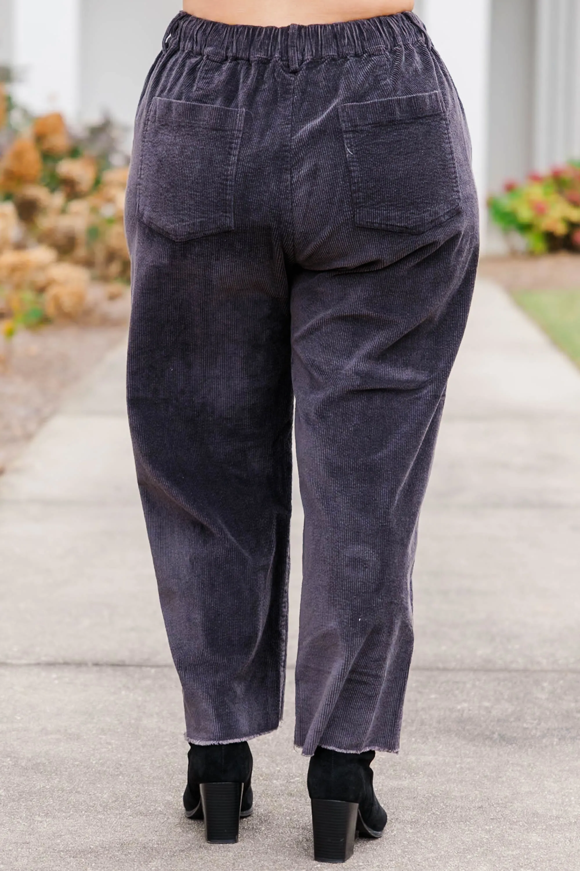 Leisure Time Pants, Charcoal