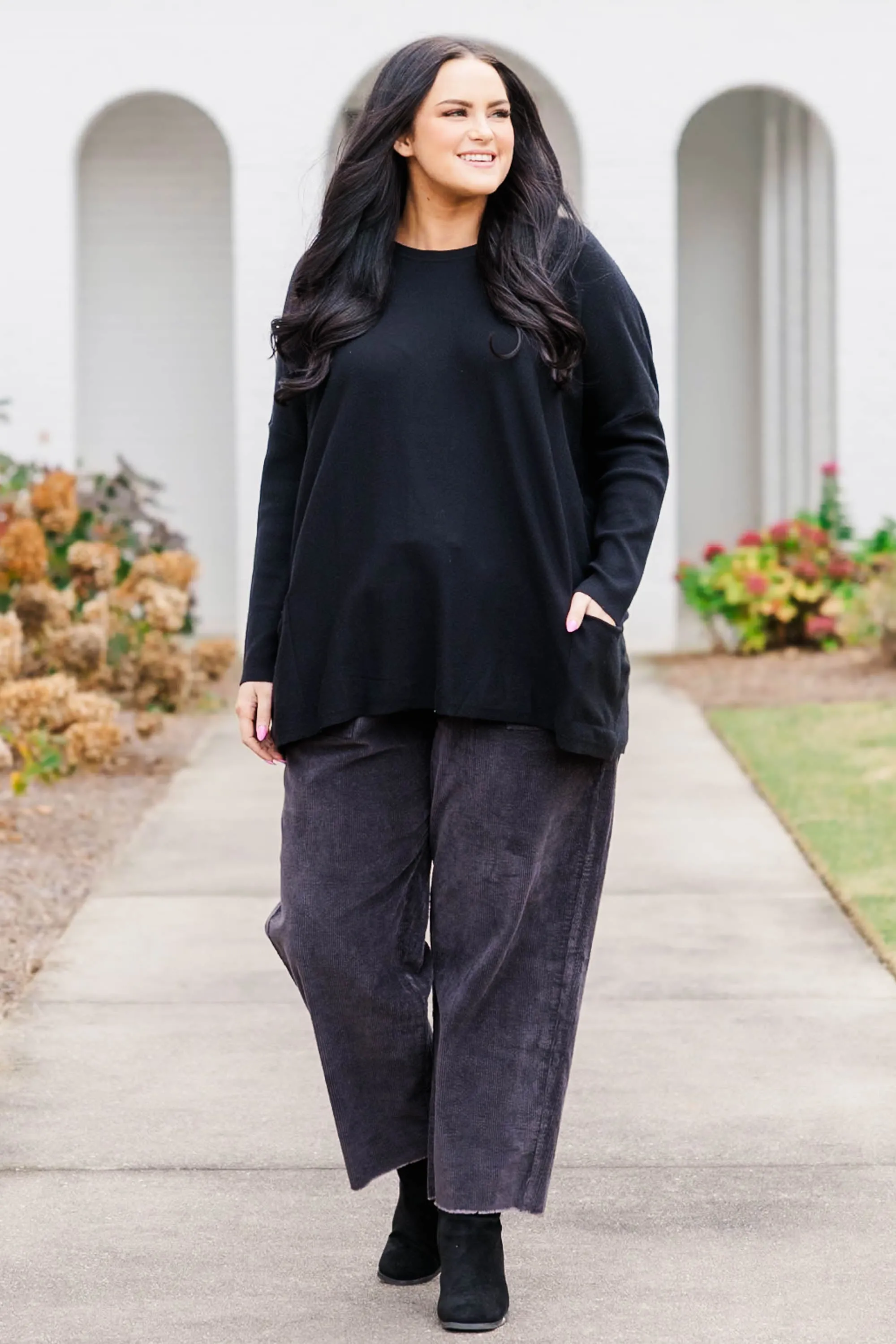 Leisure Time Pants, Charcoal