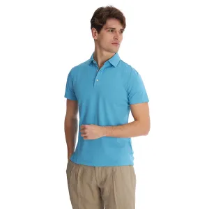 LIGHT BLUE SHORT SLEEVE POLO
