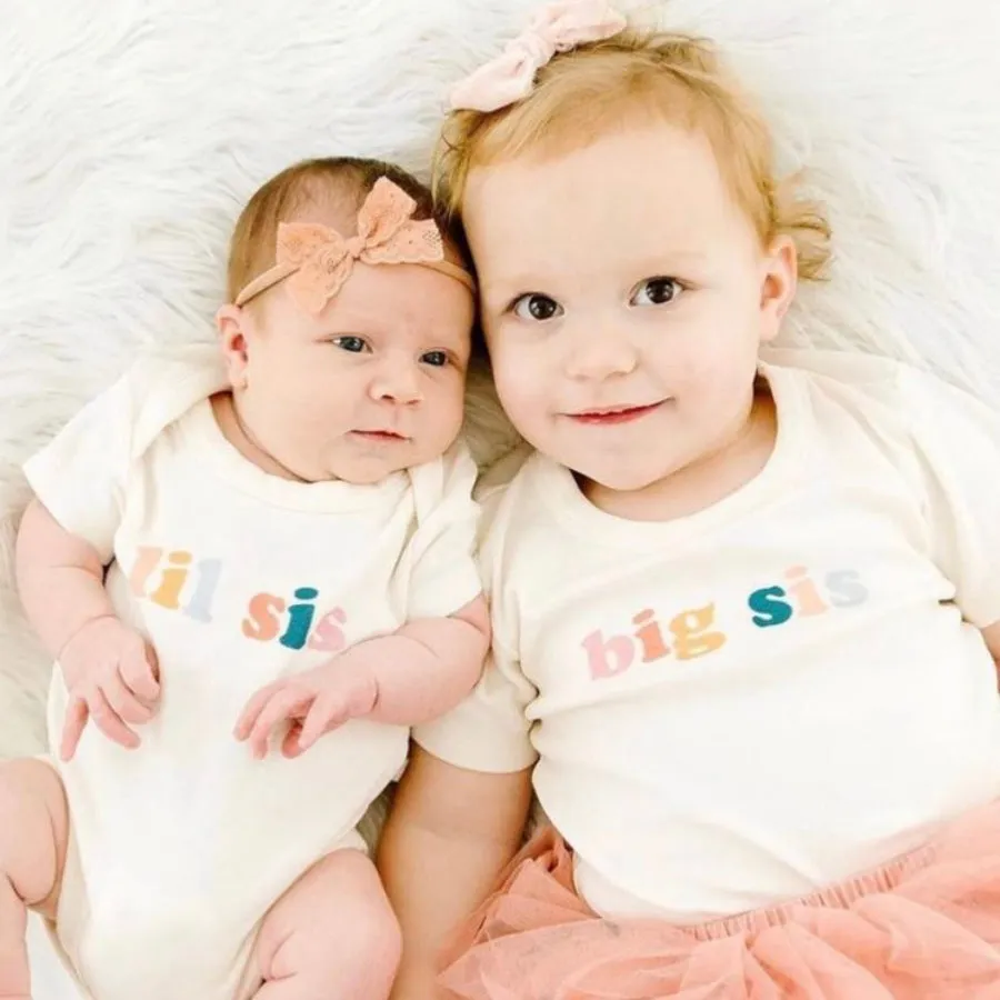 Lil Sis Organic Cotton Onesie