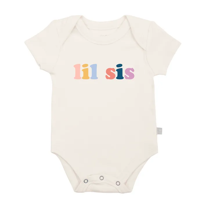 Lil Sis Organic Cotton Onesie