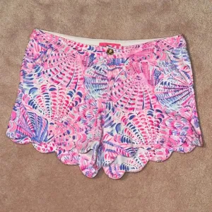 Lilly Pulitzer Buttercup Knit Shorts Raz Berry Sea You Soon Shorts