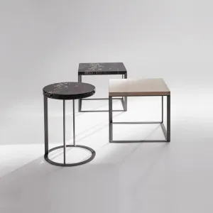 Lithos Small Table with Painted Frame