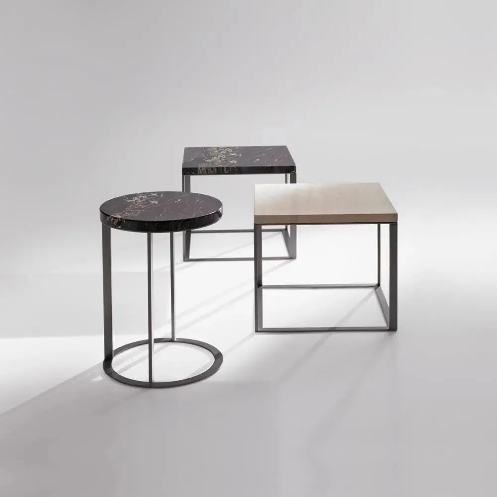 Lithos Small Table with Painted Frame