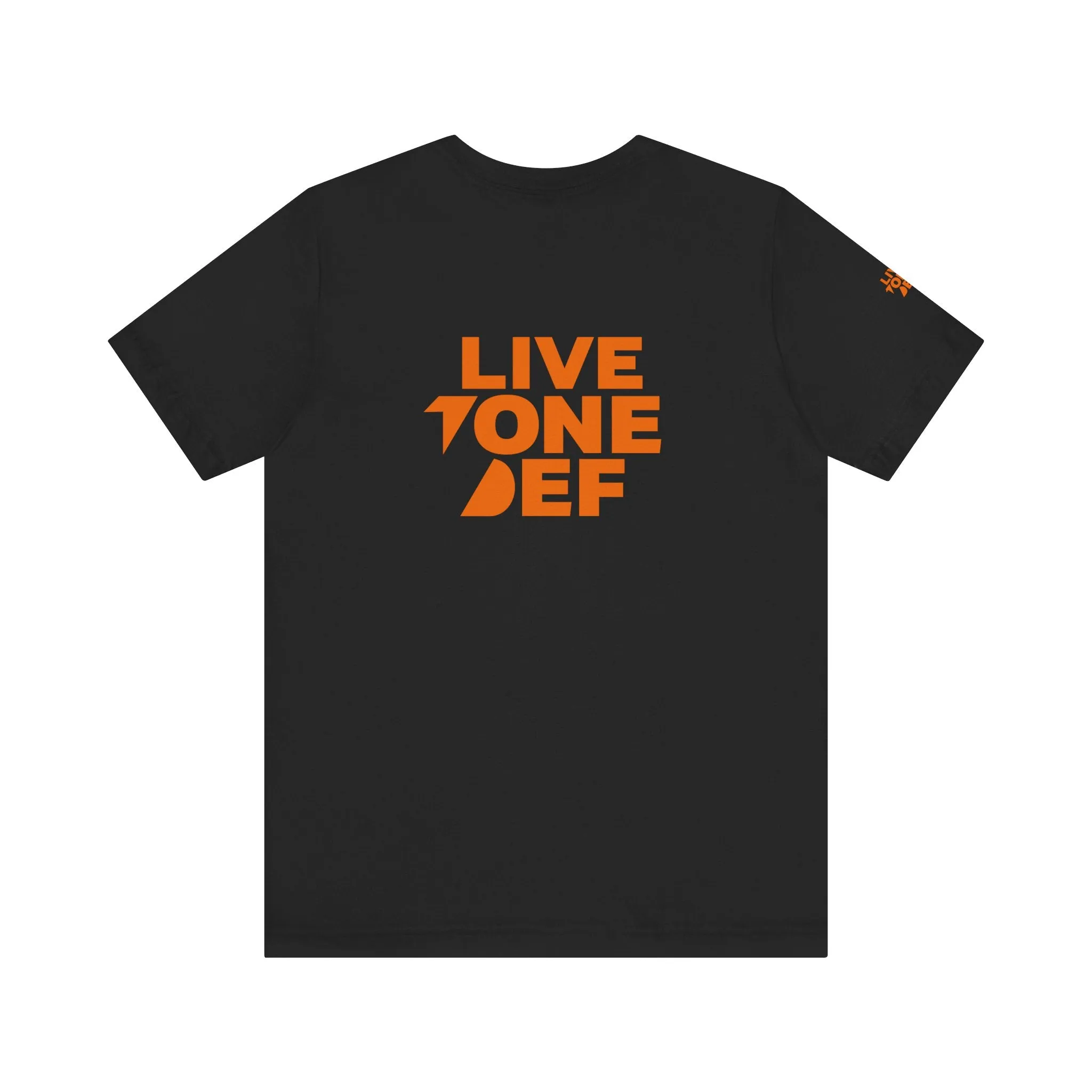 Live Tone Def (Orange) - Unisex Jersey Short Sleeve Tee