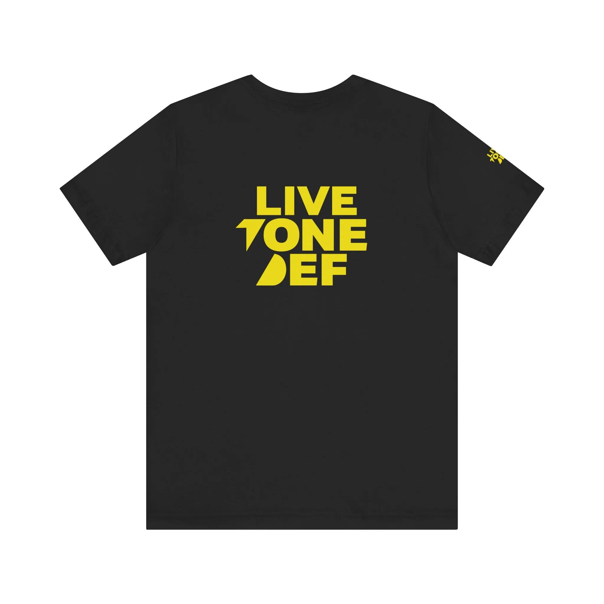Live Tone Def (Yellow) - Unisex Jersey Short Sleeve Tee