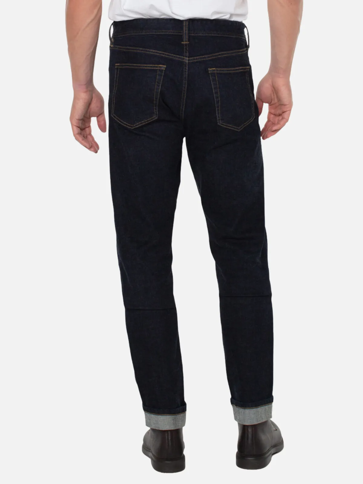 Liverpool Kingston Modern Straight Jean - Midnight Rinse