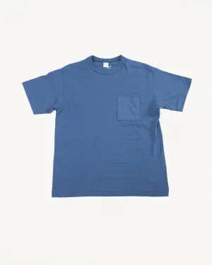 Lot 4601P - Slubby Cotton Pocket T-Shirt - Faded Blue (Seasonal)