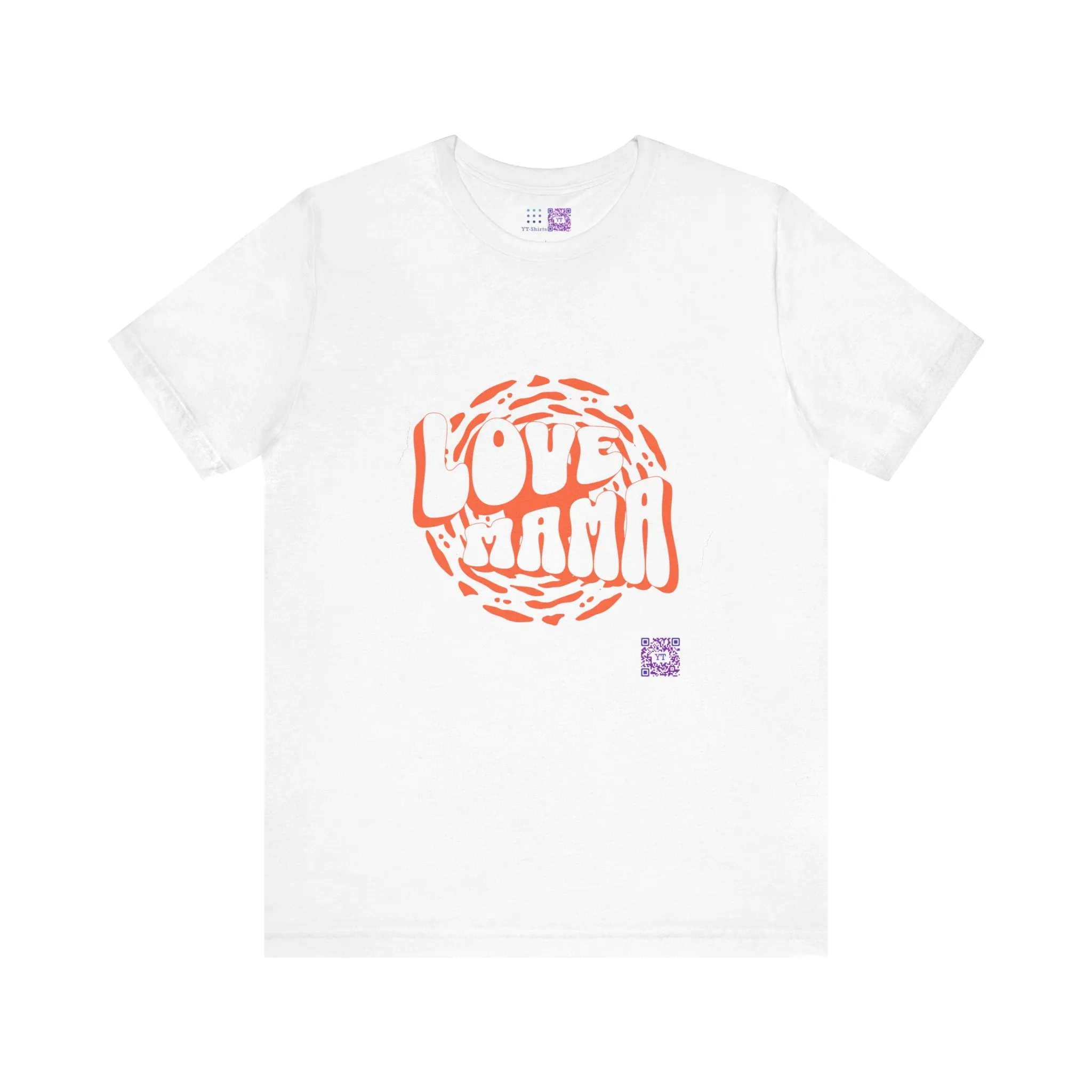 Love Mama! Retro Wave Unisex Jersey Short Sleeve Tee