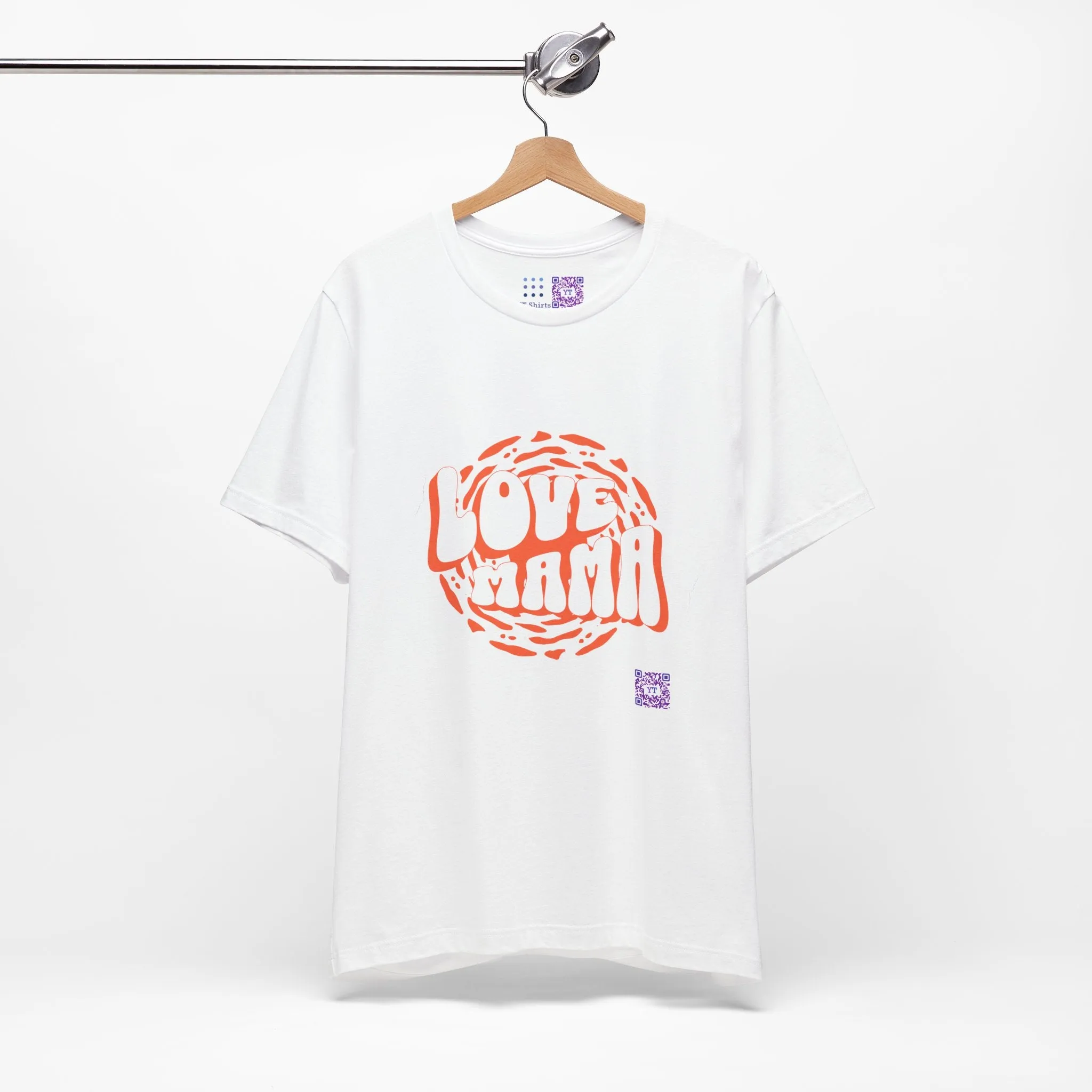 Love Mama! Retro Wave Unisex Jersey Short Sleeve Tee