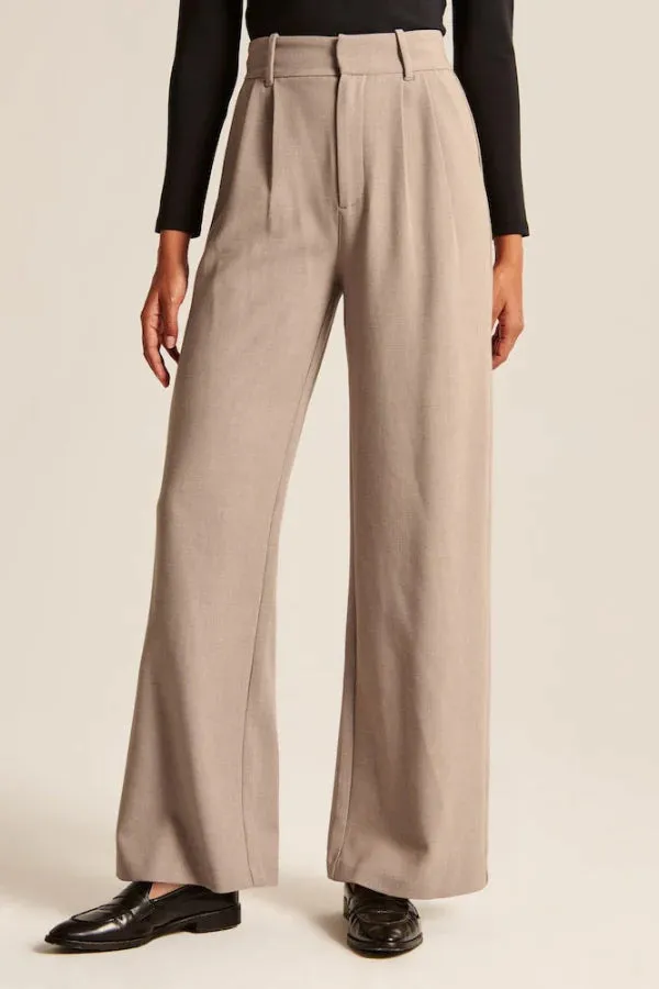 Lucia Sand Tailored Pants