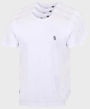 Luke 1977 3 Pack Johnys Crew Tee White