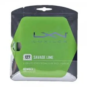 Luxilon Savage Lime String Set