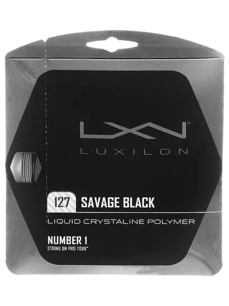 Luxilon Savage Lime String Set