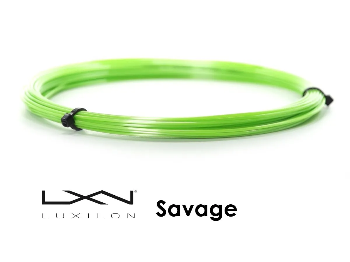 Luxilon Savage Lime String Set