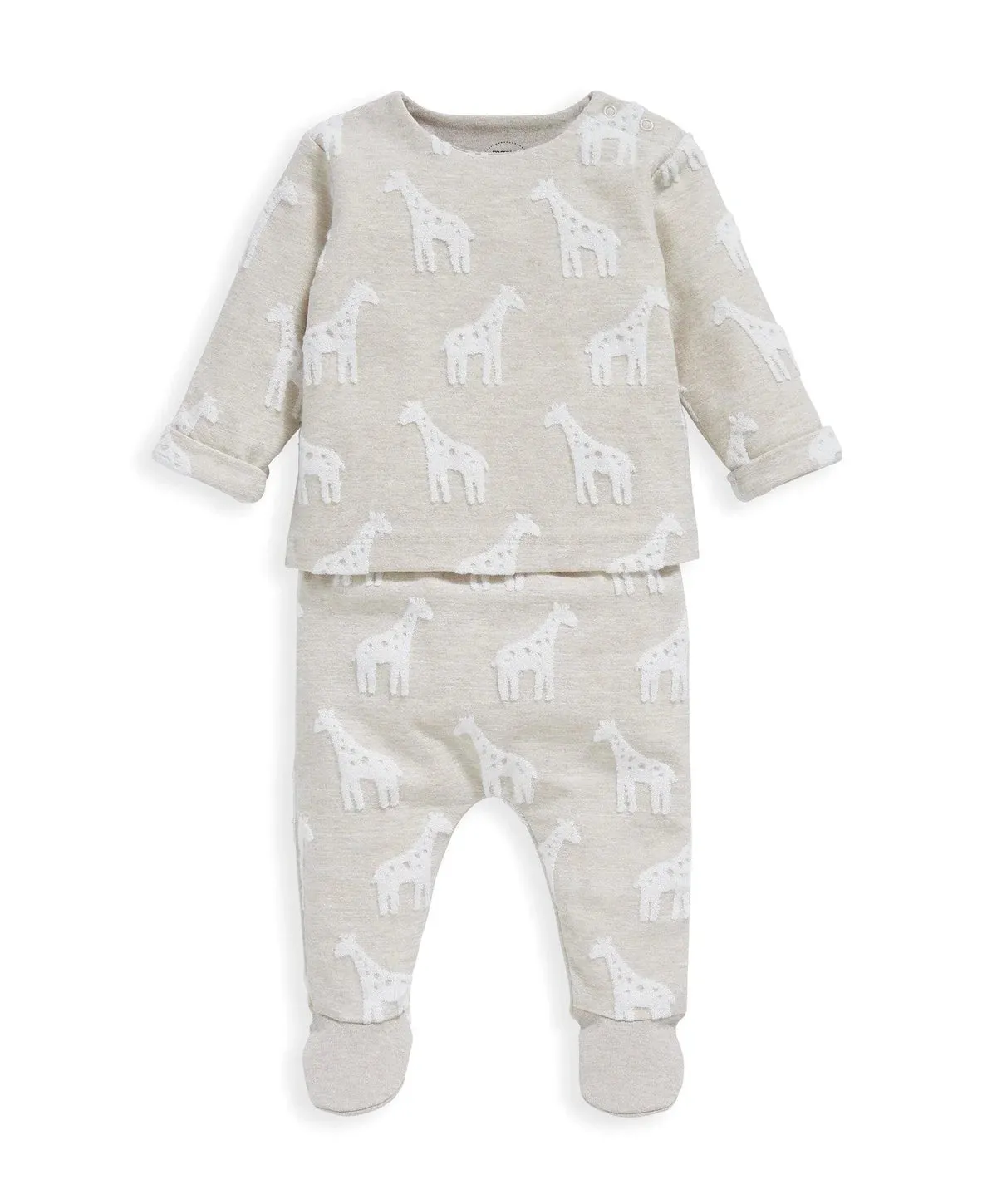 Mamas & Papas Giraffe Textured Set - 2 Piece Set