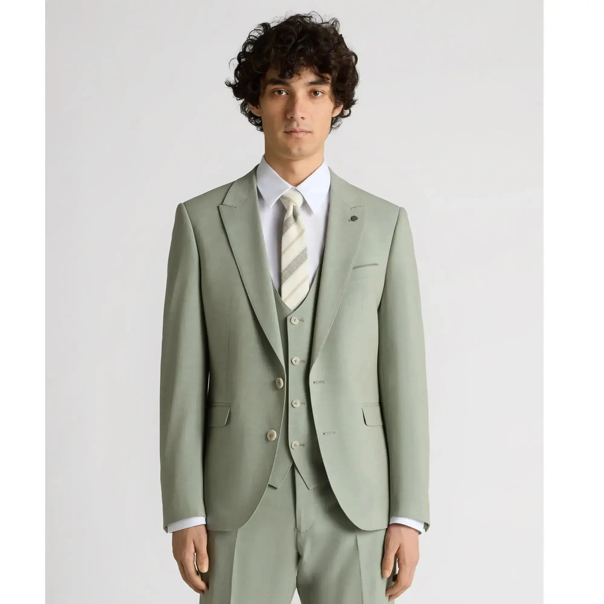 Massa Suit Jacket - Light Green