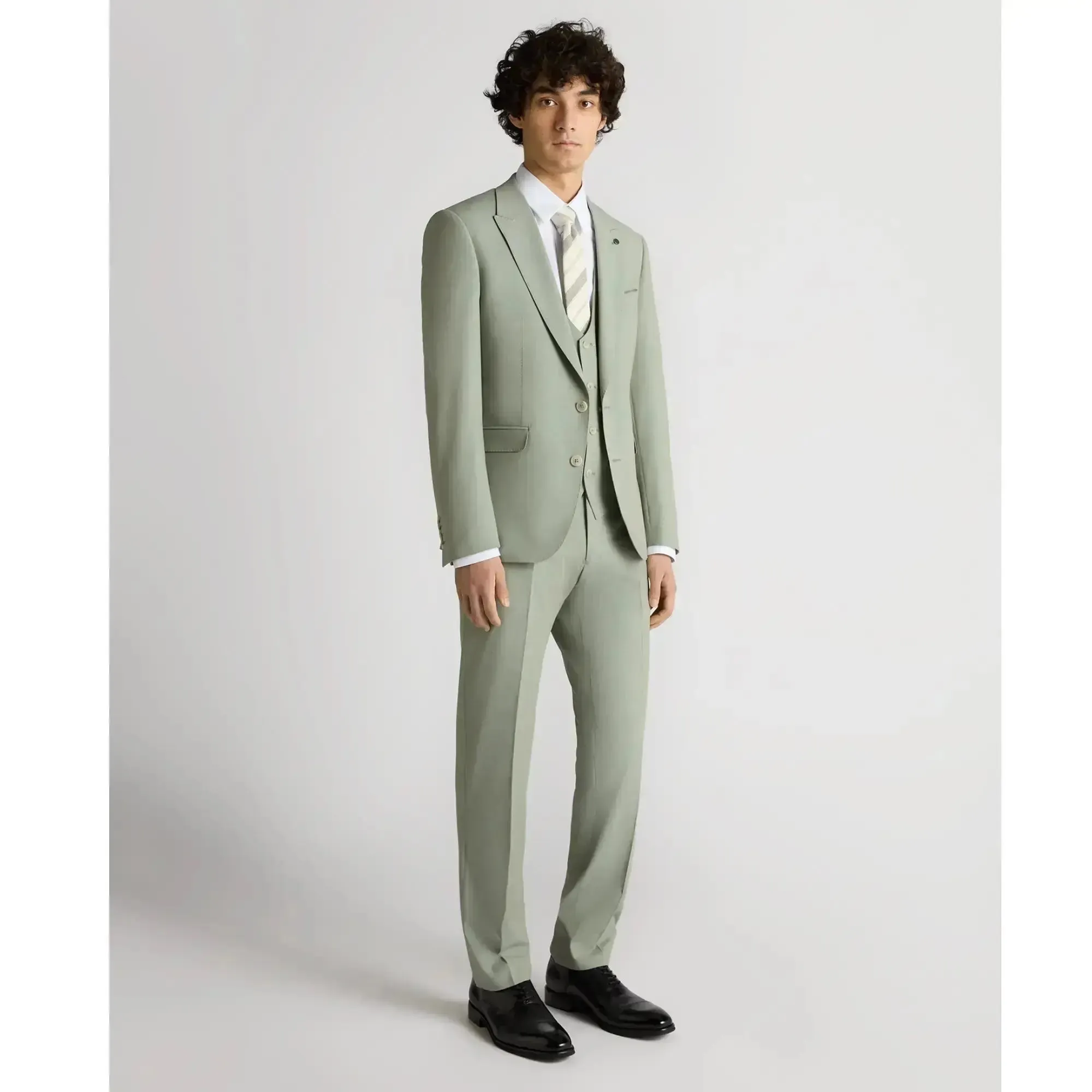 Massa Suit Jacket - Light Green