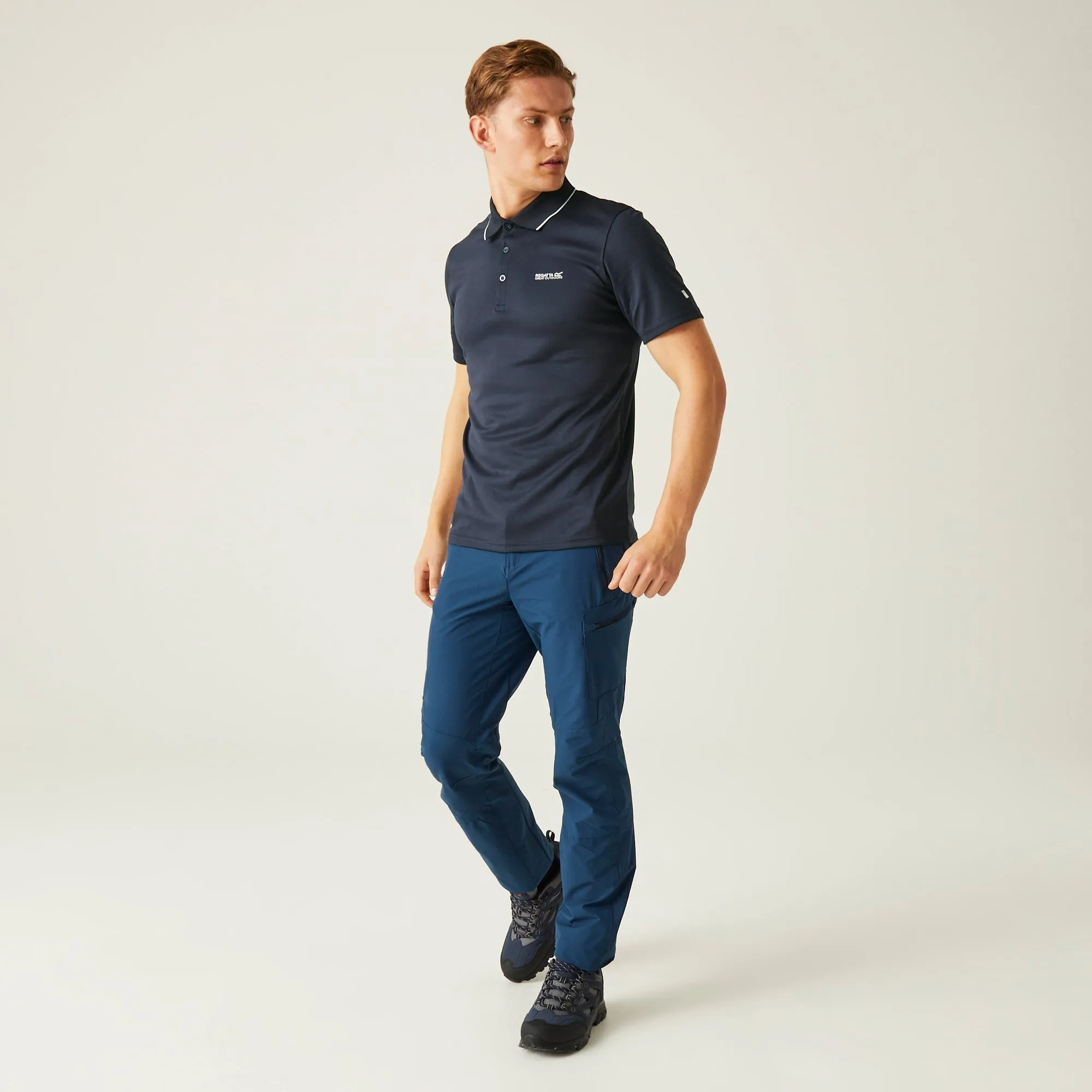 Men's Maverick V Active Polo Shirt | Navy