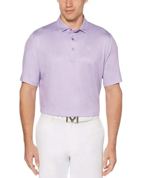 Mens Swing Tech™ Gingham Printed Polo