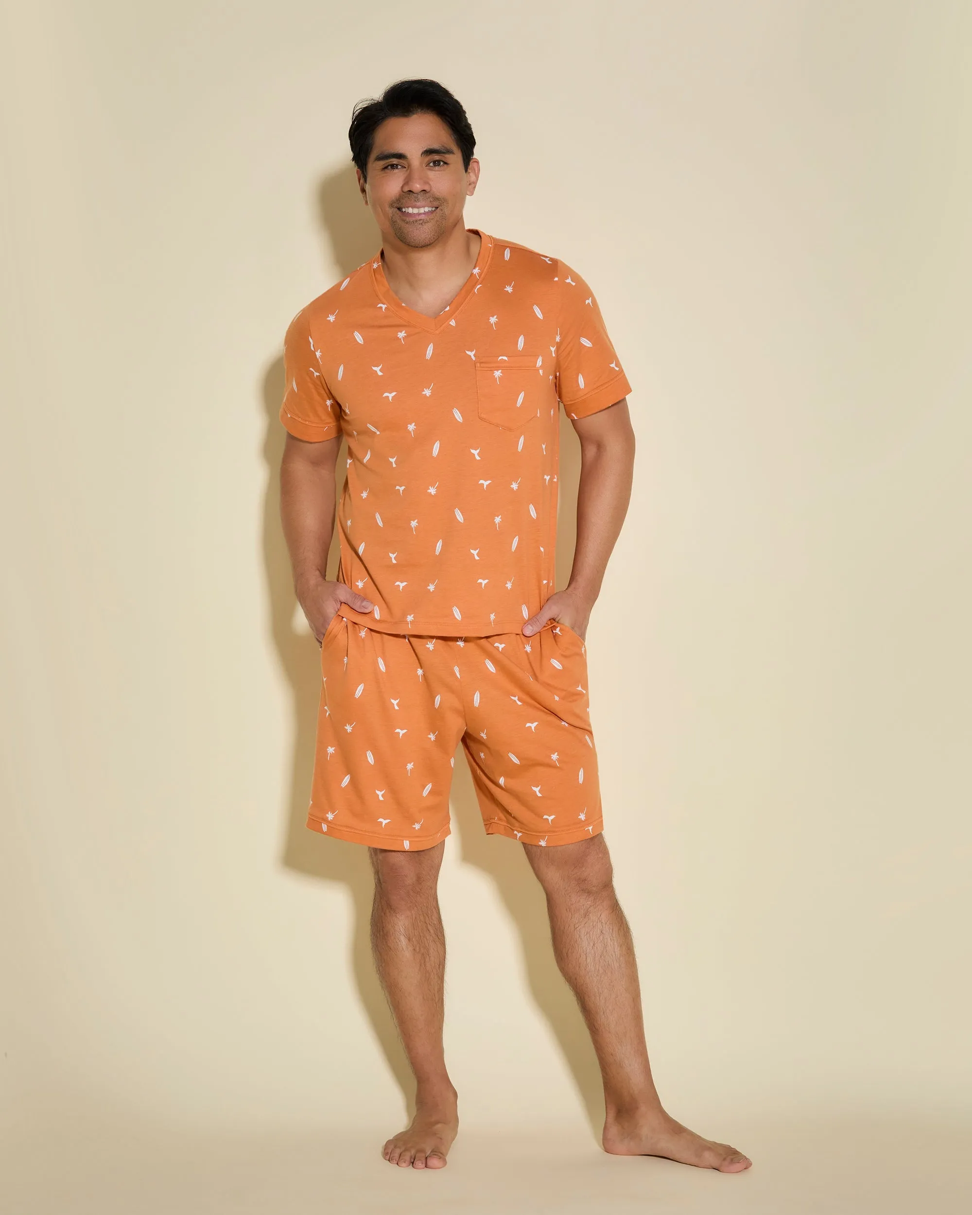 Men's T Shirt & Short Lounge Set