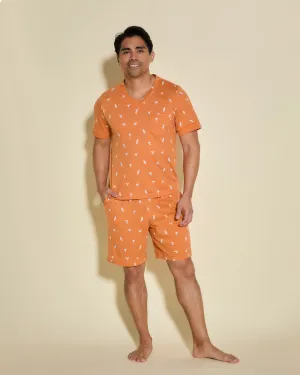 Men's T Shirt & Short Lounge Set