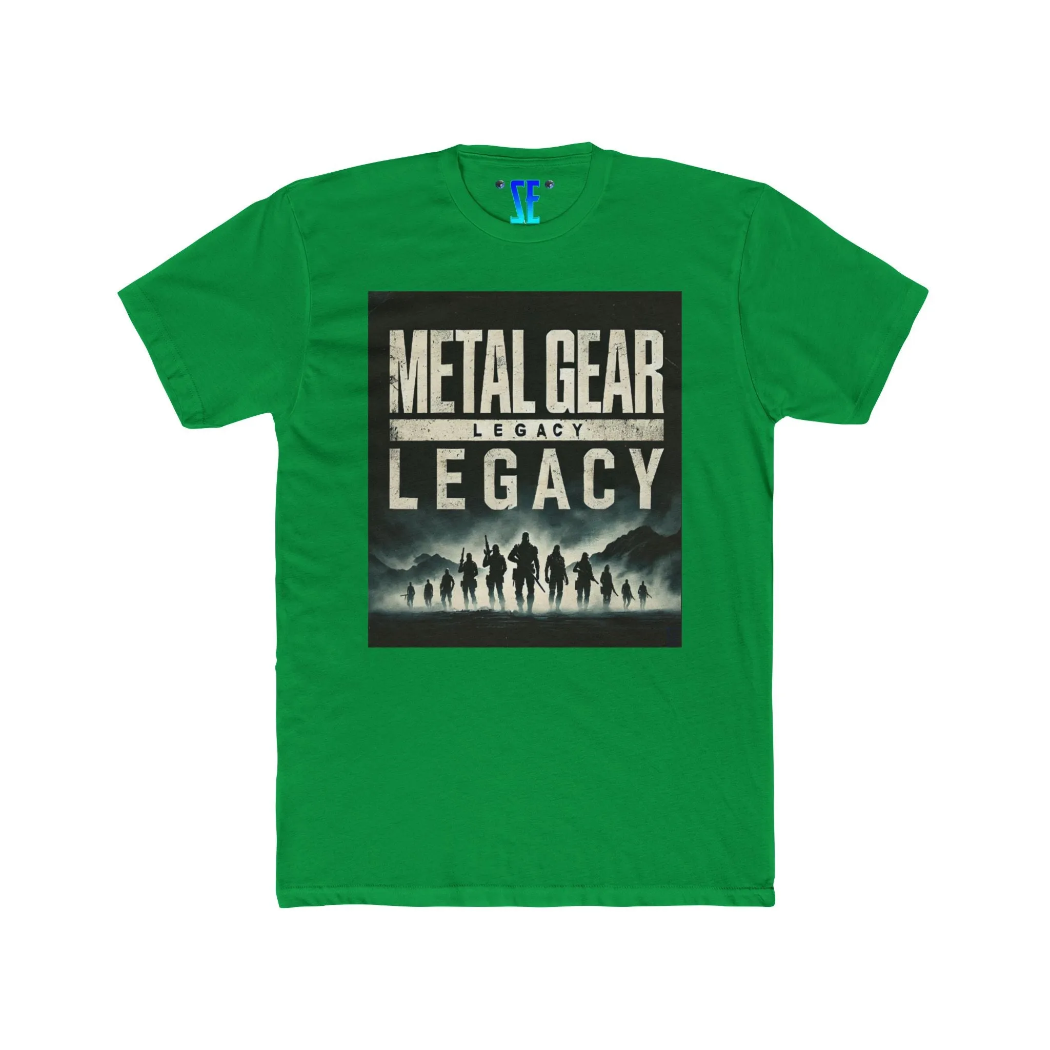MGS Metal Gear Legacy Tactical Silhouette Design Artwork Gaming T-Shirt