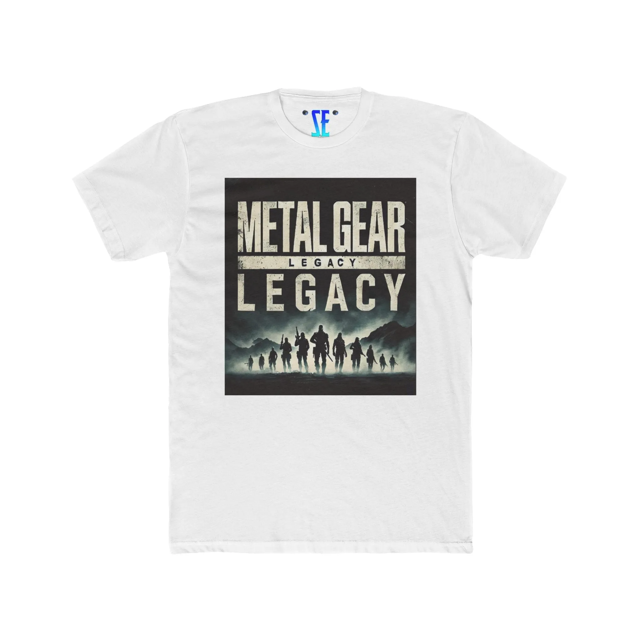MGS Metal Gear Legacy Tactical Silhouette Design Artwork Gaming T-Shirt