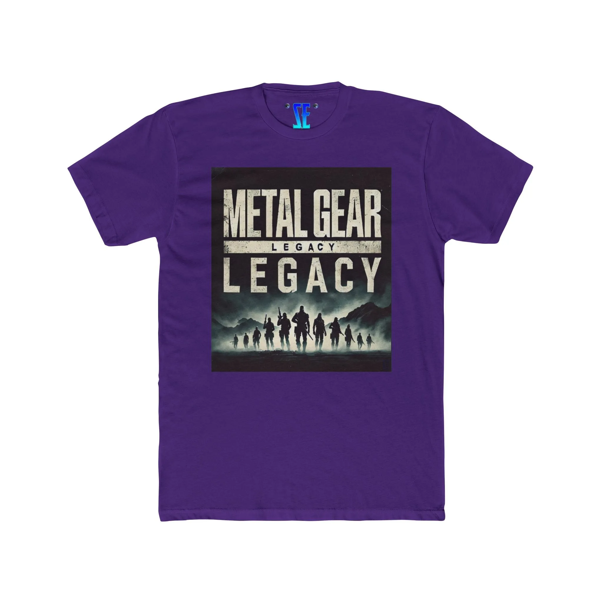 MGS Metal Gear Legacy Tactical Silhouette Design Artwork Gaming T-Shirt
