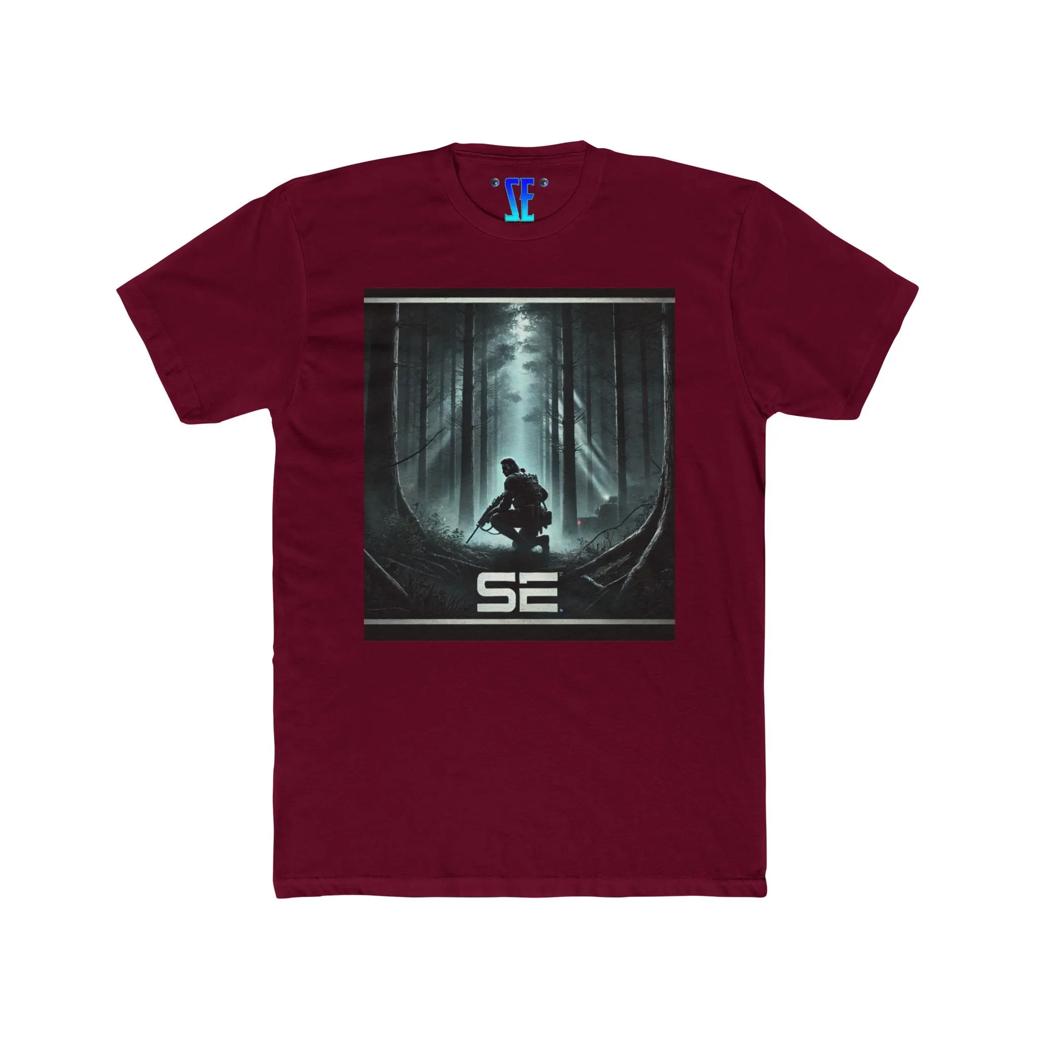MGS Moonlit Forest Tactical Snake Action-Packed Style Gaming Shirt