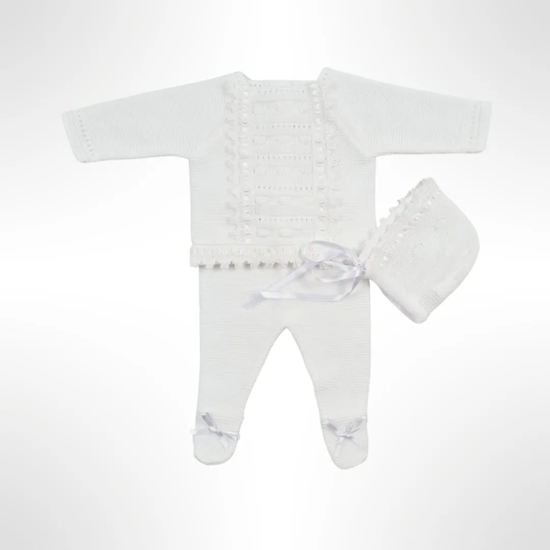 Milan 3 Piece Set - White