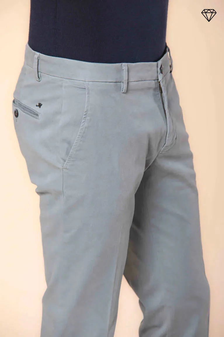 Milano men's chino pants in gabardine stretch extra slim fit ①