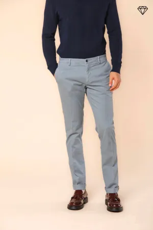 Milano men's chino pants in gabardine stretch extra slim fit ①