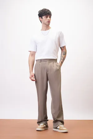 Mink Beige Gurkha Men's Korean Pants