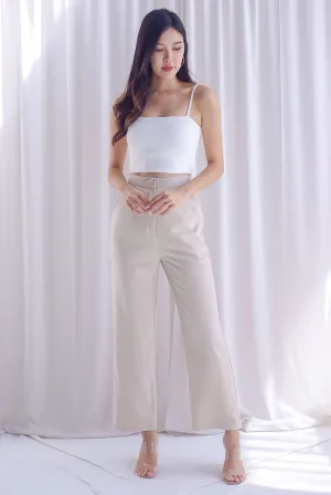 Mishka Tailored Pants In Ecru