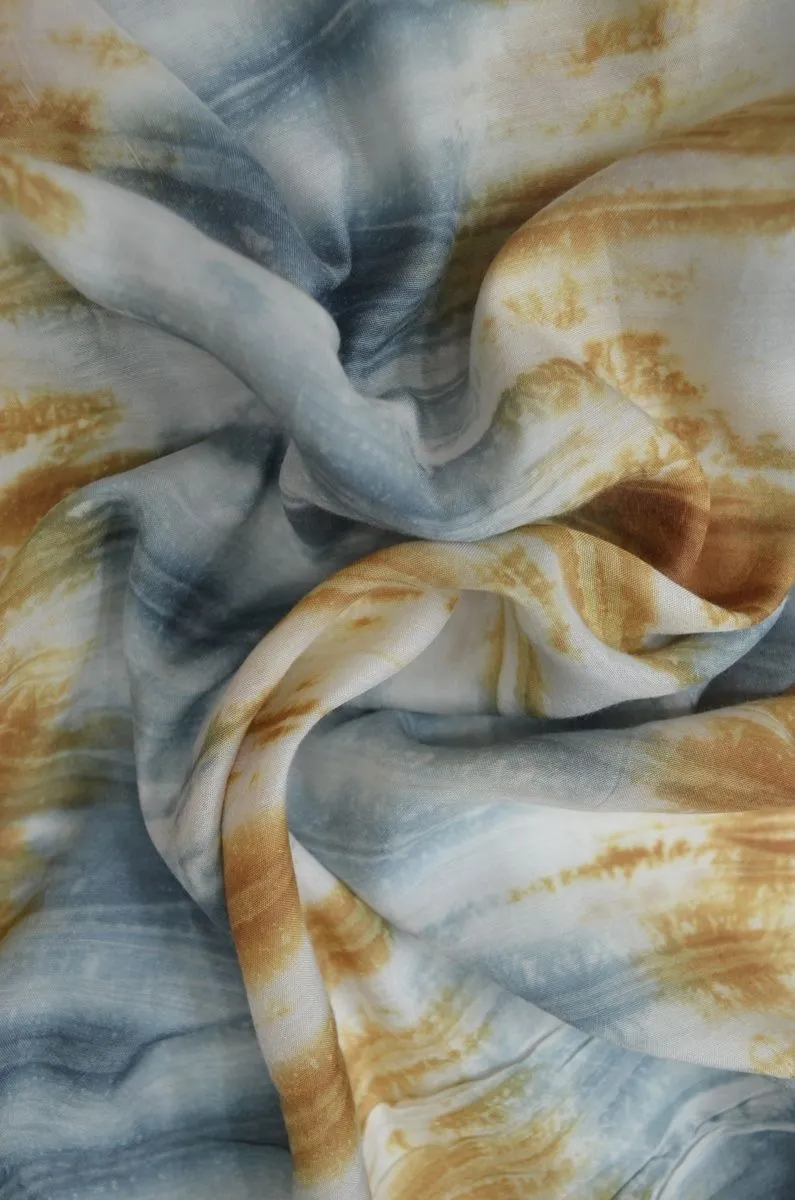 Modal Soft Muslin Tie dye Fabrics