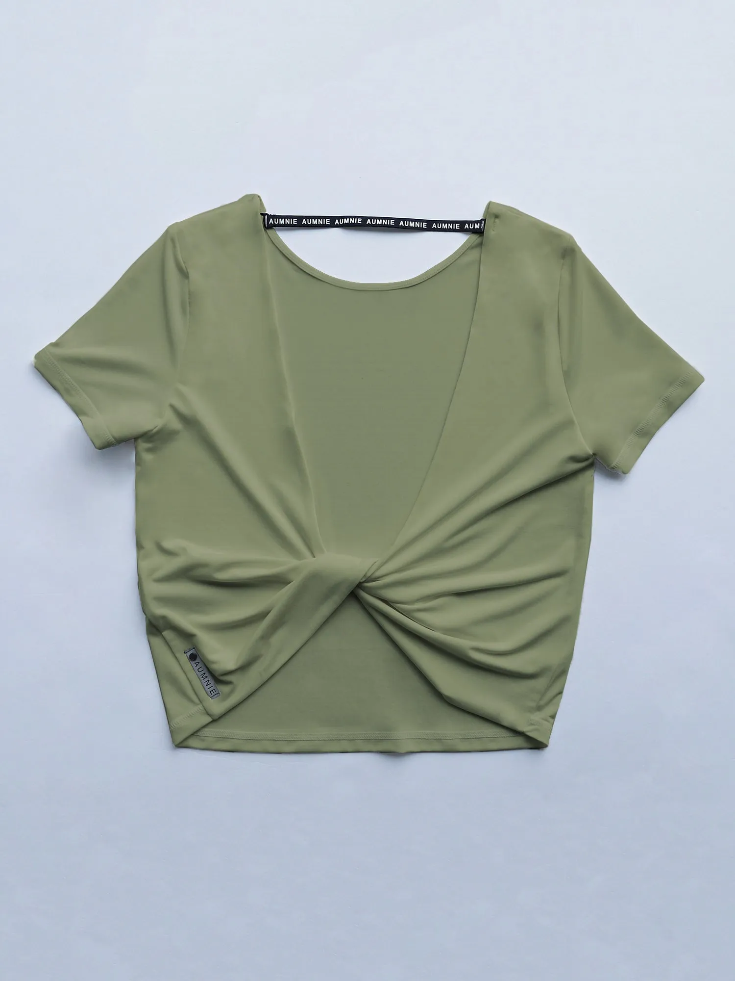 MODAL TWIST TEE 2.0, SAGE