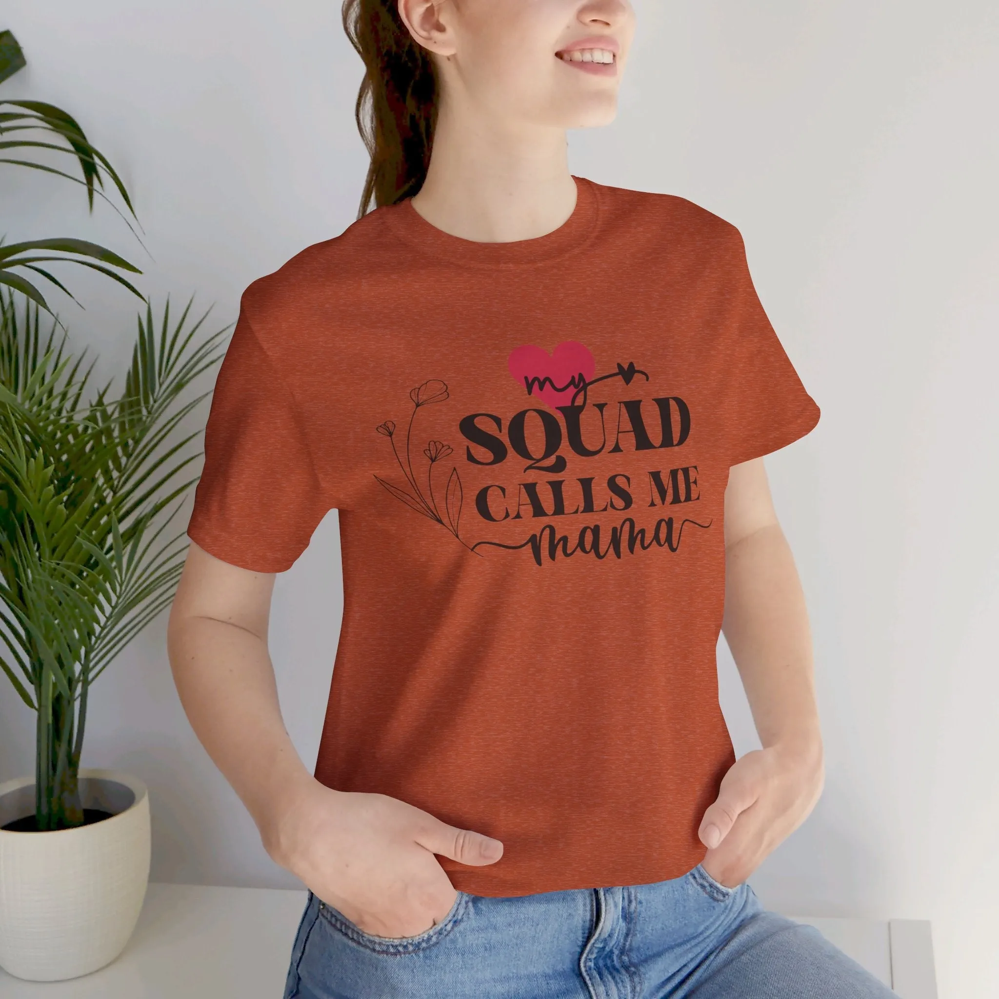Mom Squad Tee, Mom Tee, Mom Shirt, Jersey Short Sleeve Tee