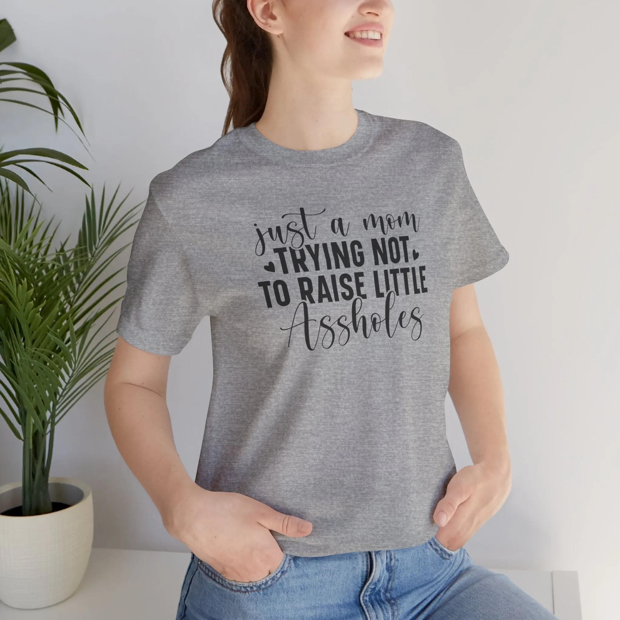 Mom Tee, Mom Shirt, Funny Mom Shirt, Mothers Day, Jersey Short Sleeve Tee