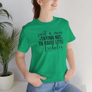 Mom Tee, Mom Shirt, Funny Mom Shirt, Mothers Day, Jersey Short Sleeve Tee