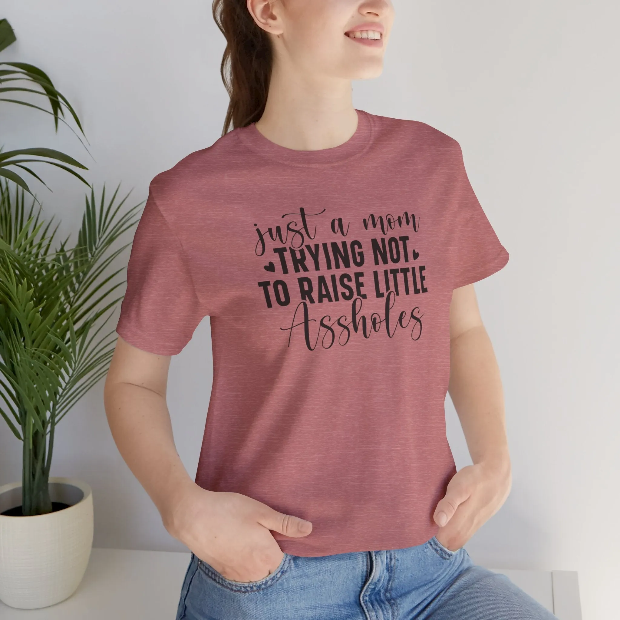 Mom Tee, Mom Shirt, Funny Mom Shirt, Mothers Day, Jersey Short Sleeve Tee