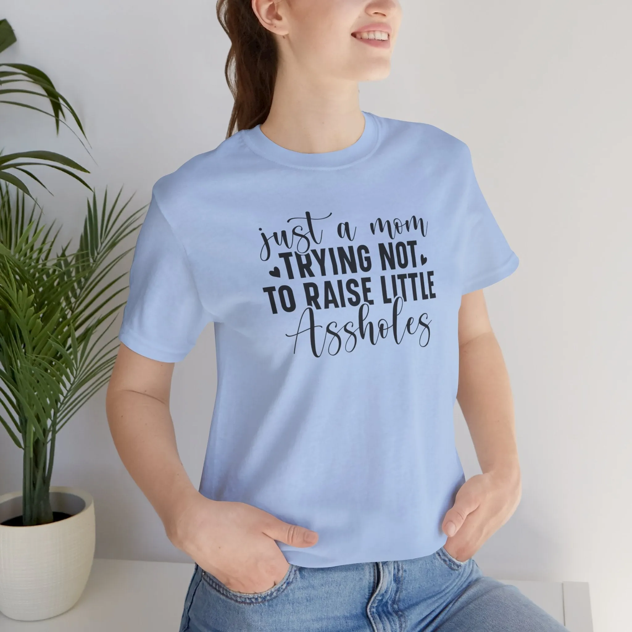 Mom Tee, Mom Shirt, Funny Mom Shirt, Mothers Day, Jersey Short Sleeve Tee